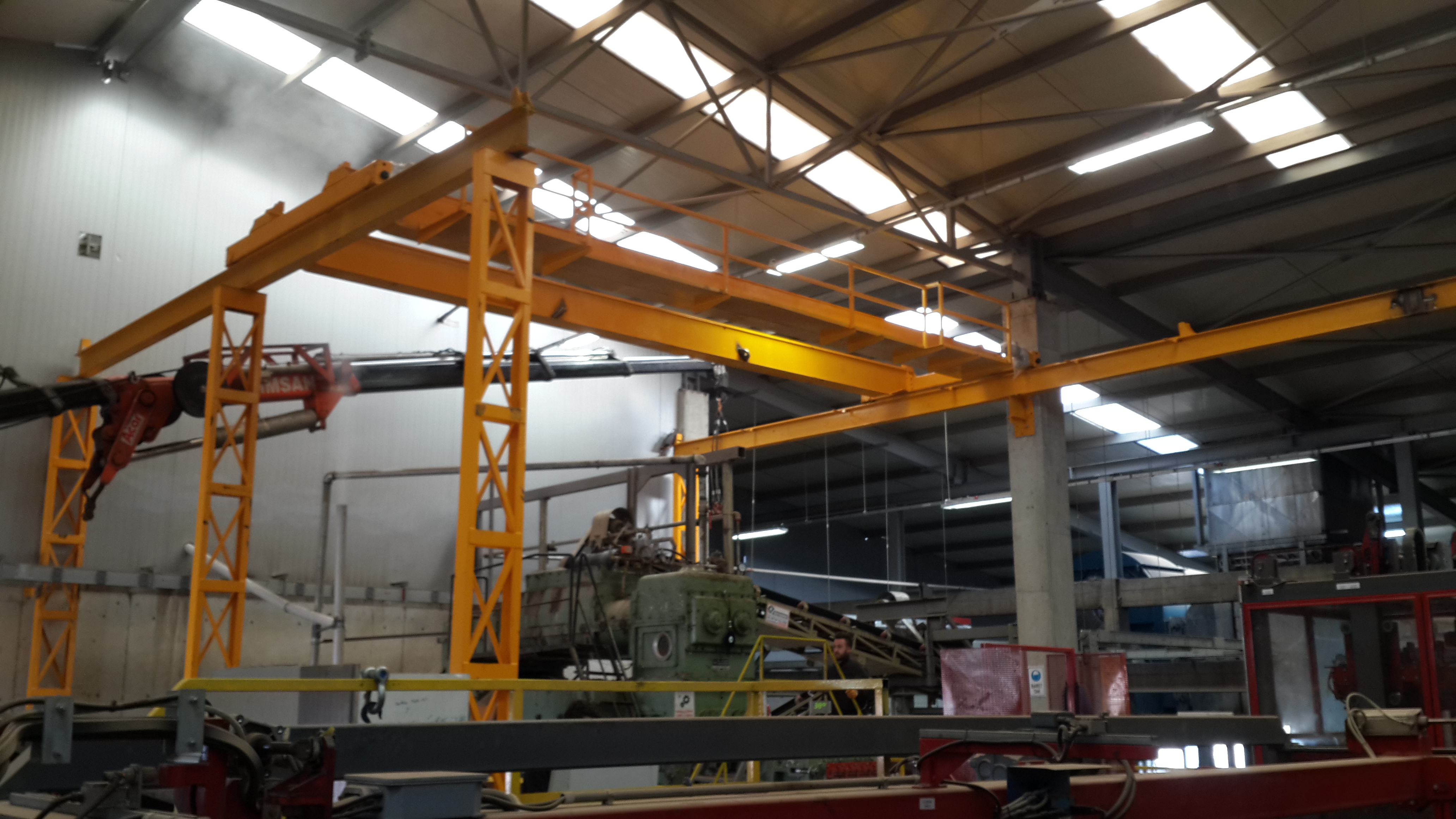 Çelik konstrüksiyon çelik yapı Tekla structure Statik proje profesyonel çelik kurumsal çatı korkuluk çelik çatı sundurma depo hangar